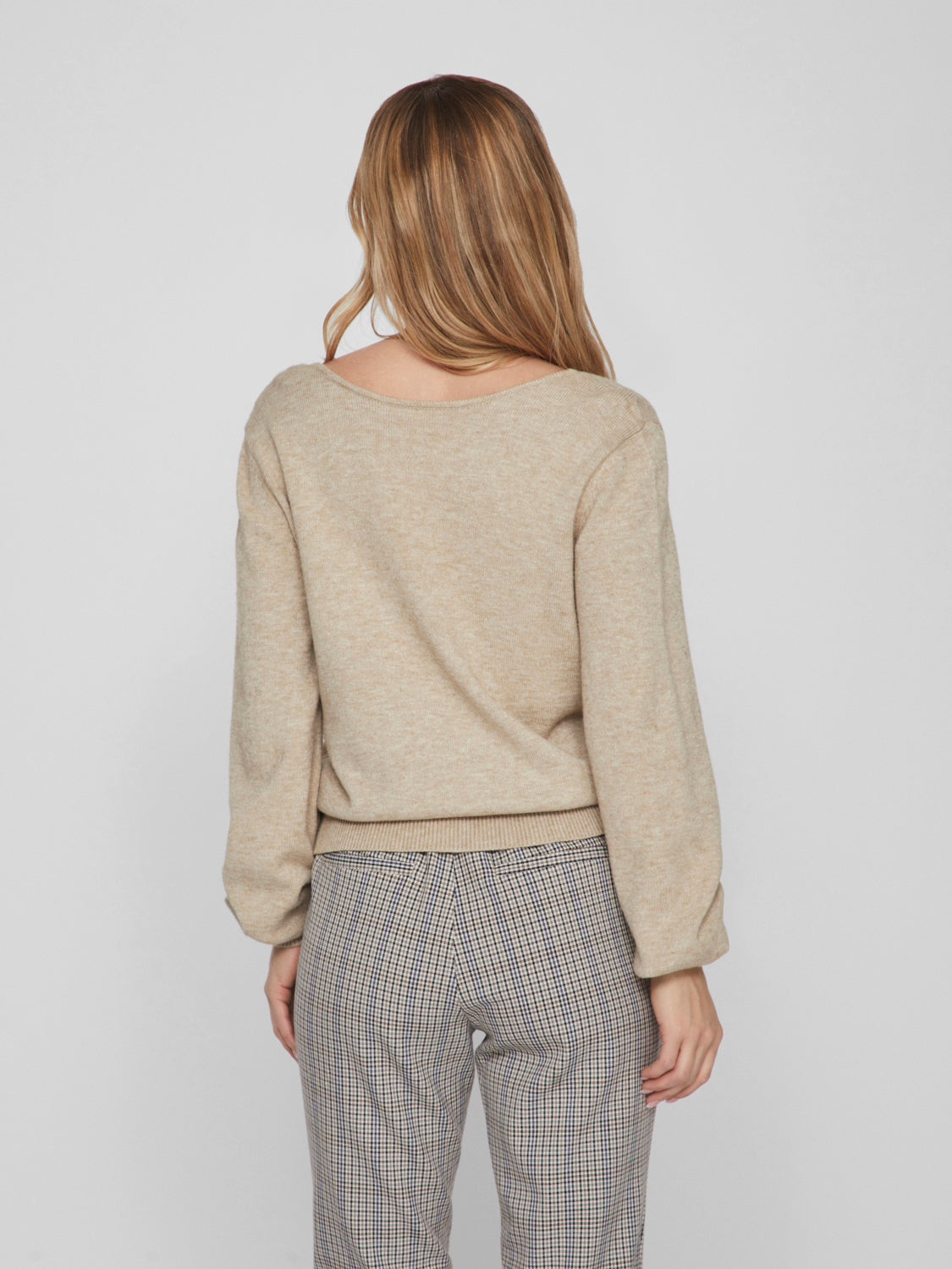 VIRIL Pullover - Natural Melange