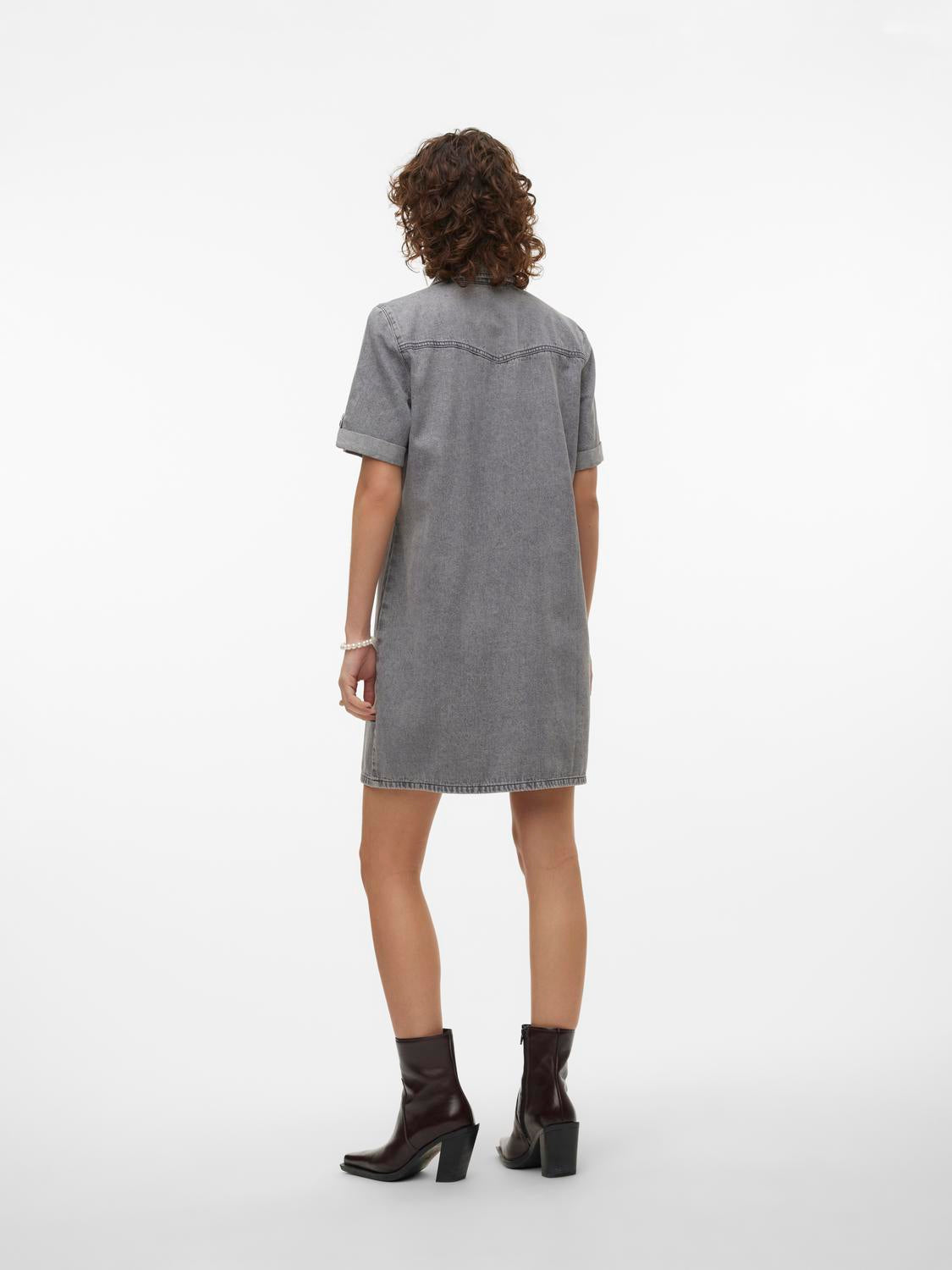 VMJENNIE Dress - Medium Grey Denim