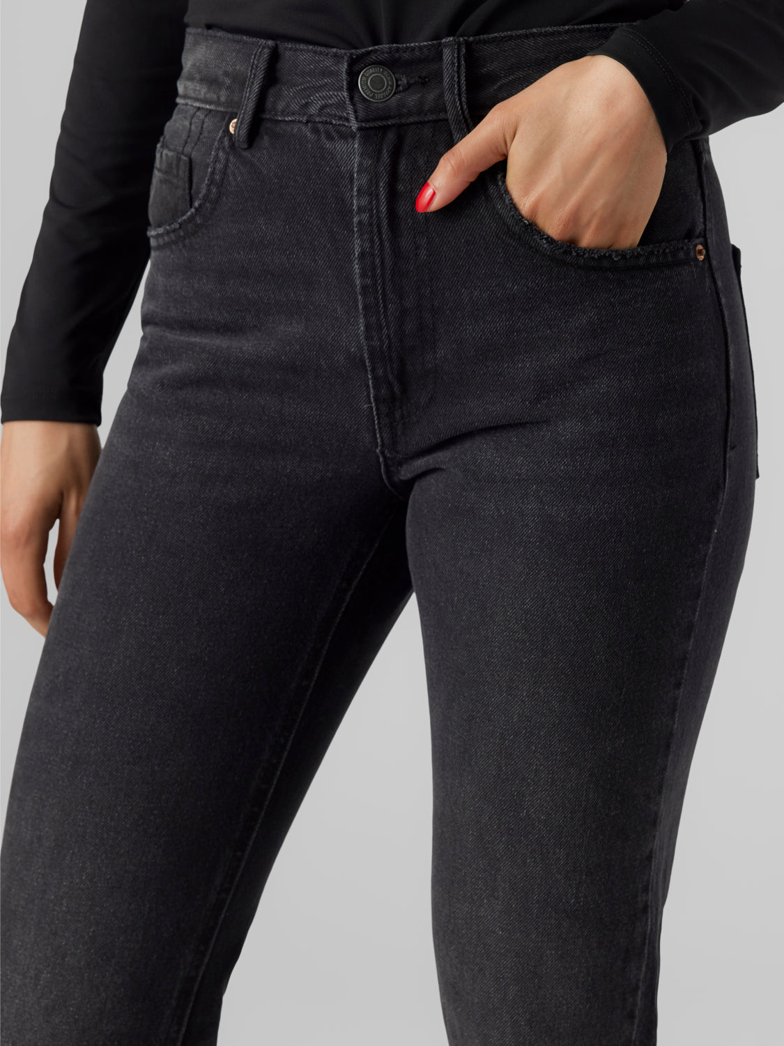 VMHAILEY Jeans - Black Denim